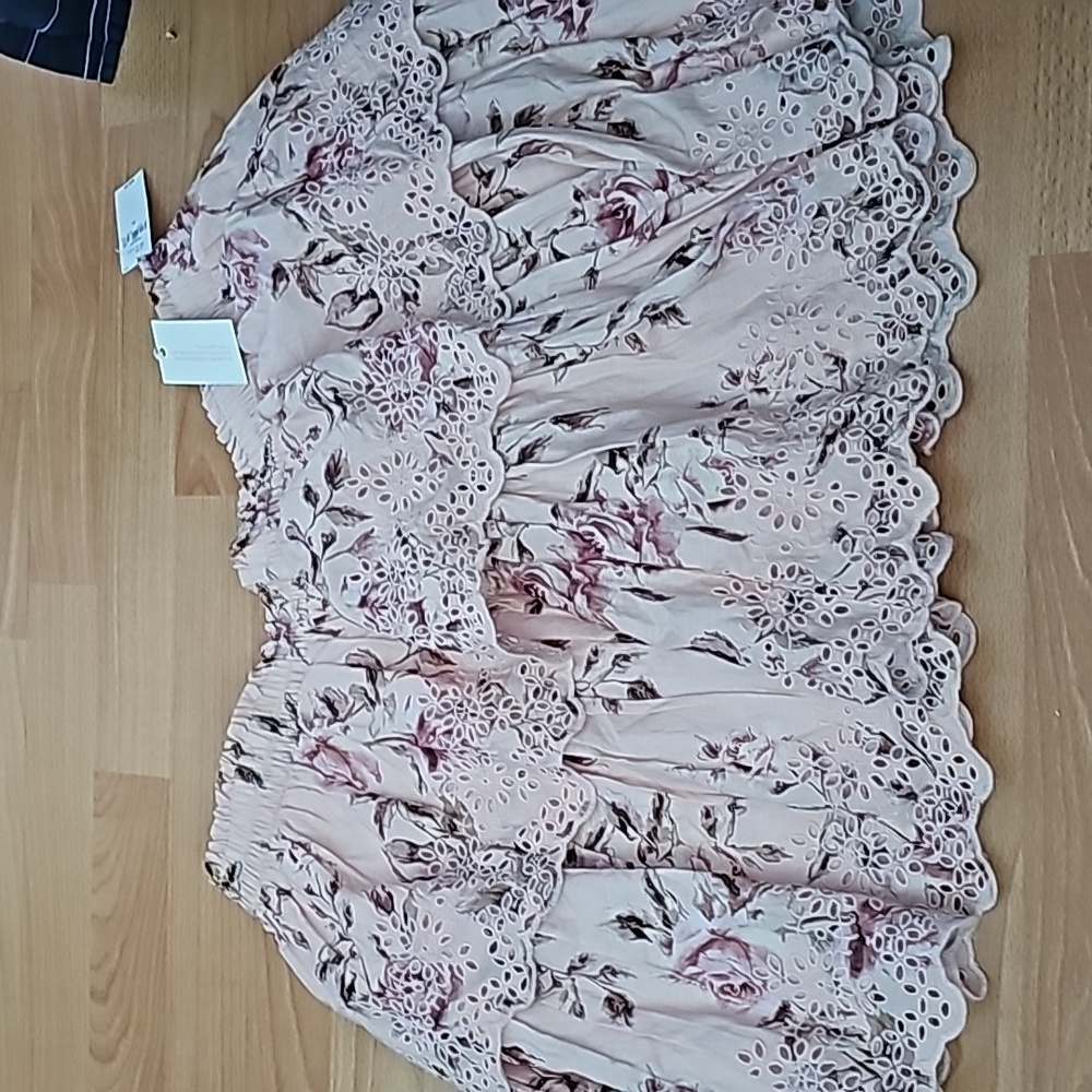 Brand new loveshack fancy gap collab skirt